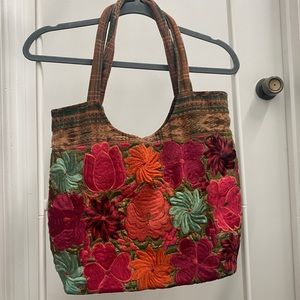 Embroidered Vintage Bag